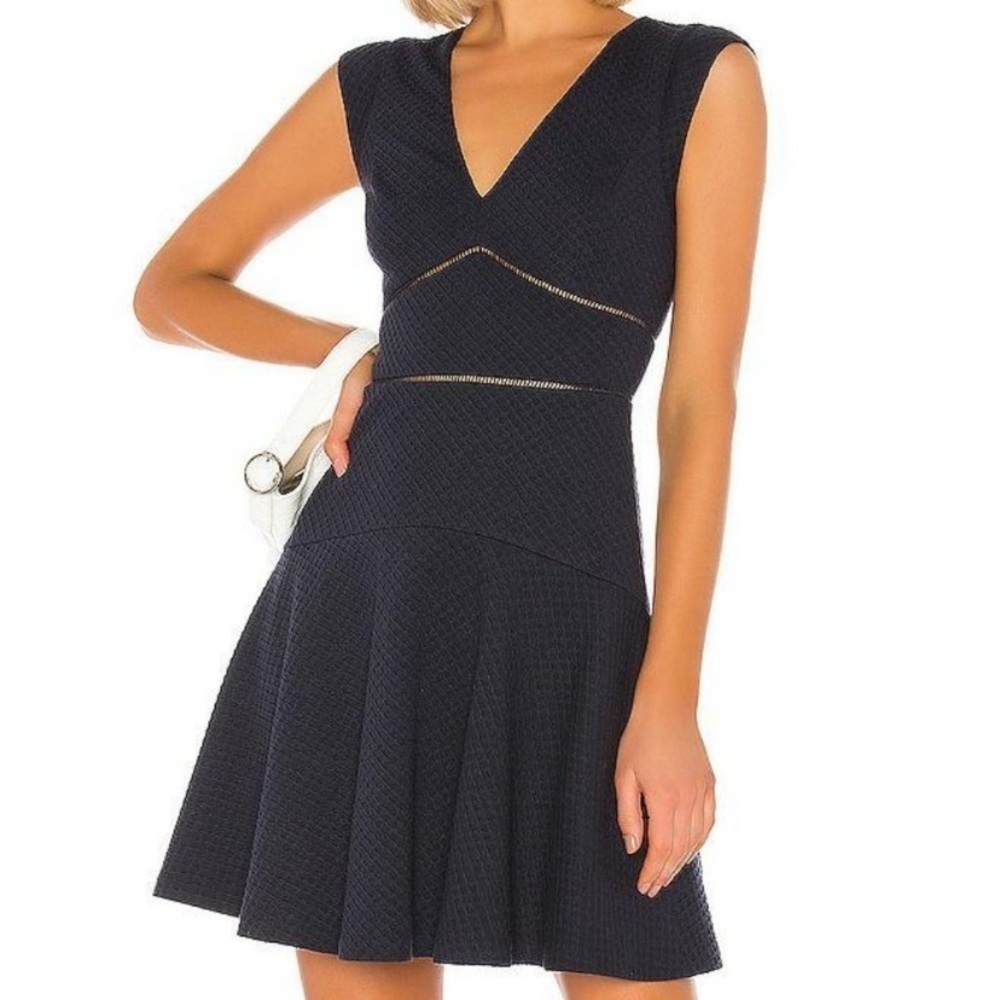 Rebecca Taylor navy “Taylor” dress